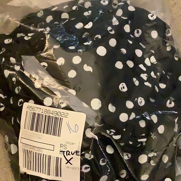 New Kim Gravel Swimsuits For All Polka Dot Swim Dress Sz 16 - Picture 3 of 8